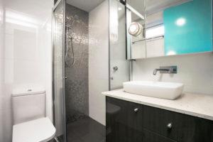 Inspiration for a contemporary bathroom in Sydney.