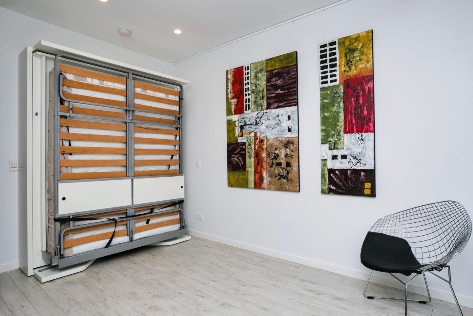 Inspiration for a contemporary bedroom in Sydney.